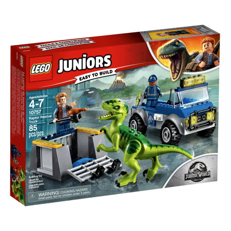 LEGO Juniors 10757 Jurassic World: Na ratunek raptorom